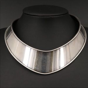 Vintage Celia Sebiri sterling silver choker